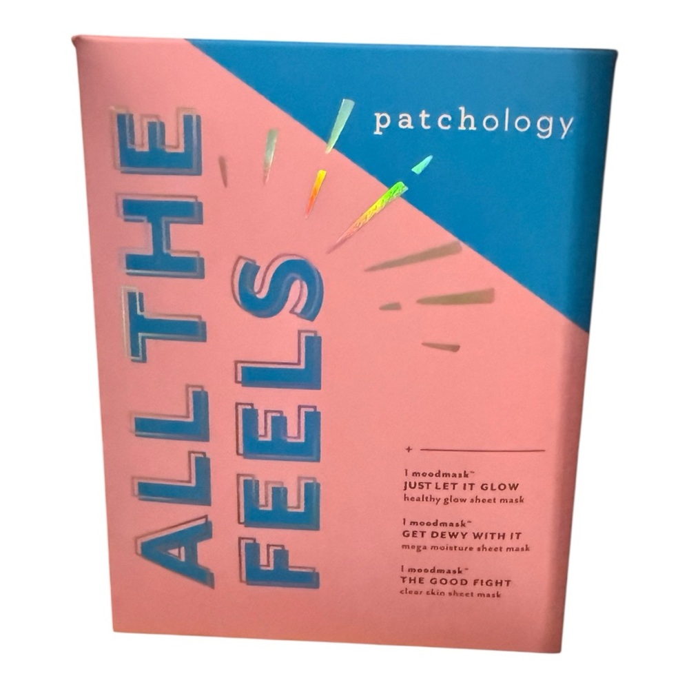 All The Feels Skincare Mask Set - Pink and Blue